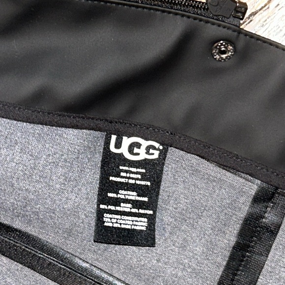 NEVER WORN. Authentic UGG Rain Jacket. Women’s SIZE XL. BLACK. Thicker material. - Picture 1 of 7
